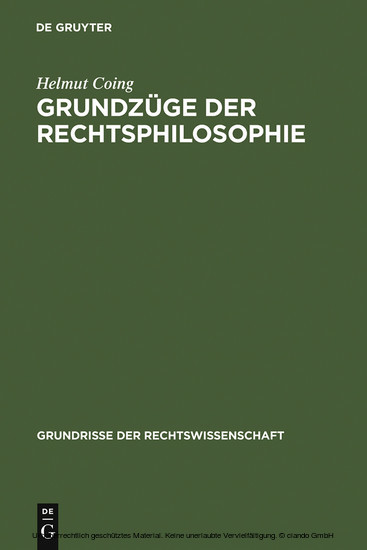 Grundzüge der Rechtsphilosophie main product photo
