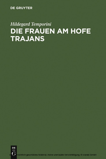 Die Frauen am Hofe Trajans main product photo