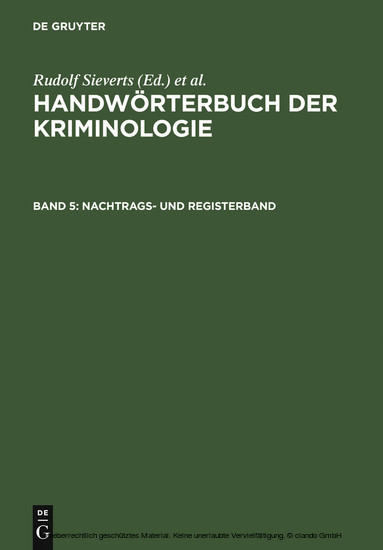 Nachtrags- und Registerband main product photo
