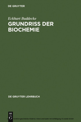 Grundriss der Biochemie