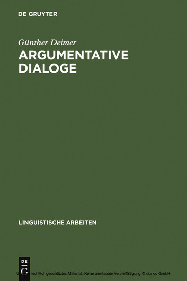 Argumentative Dialoge main product photo