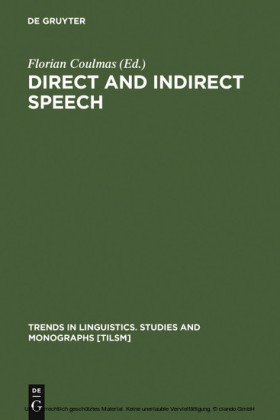 Direct and Indirect Speech