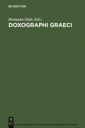 Doxographi Graeci