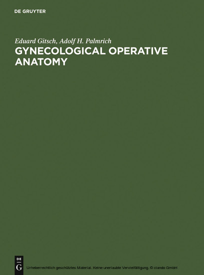 Gynecological Operative Anatomy main product photo