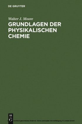 Grundlagen der Physikalischen Chemie