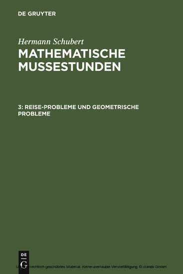 Reise-Probleme und geometrische Probleme main product photo