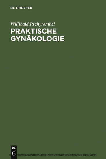 Praktische Gynäkologie main product photo