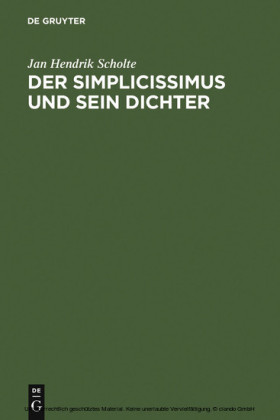 Der Simplicissimus und sein Dichter