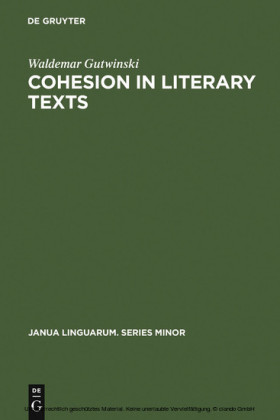 Cohesion in literary texts