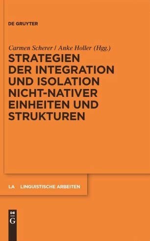 Strategien der Integration und Isolation nicht-nativer Einheiten und Strukturen main product photo