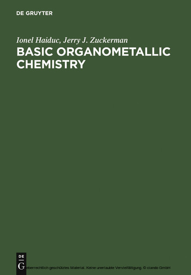 Basic Organometallic Chemistry main product photo