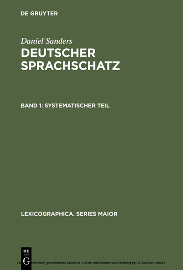 Systematischer Teil main product photo