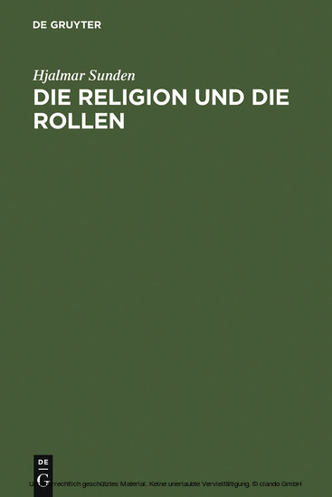 Die Religion und die Rollen main product photo