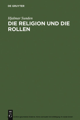 Die Religion und die Rollen