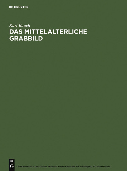 Das mittelalterliche Grabbild main product photo