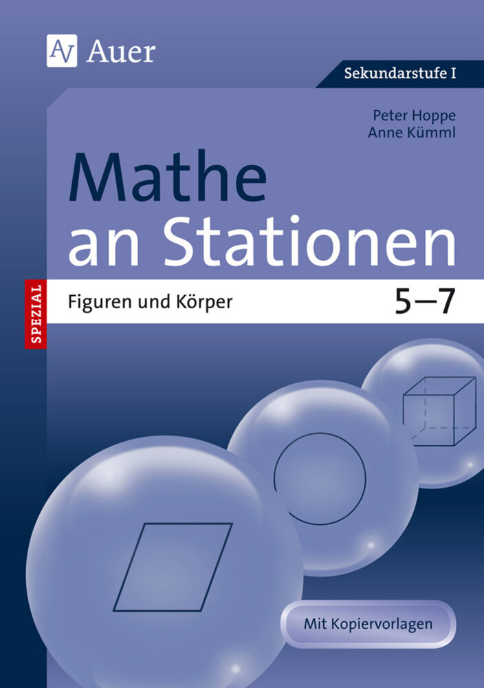 Mathe an Stationen spezial Figuren und Körper 5-7 main product photo