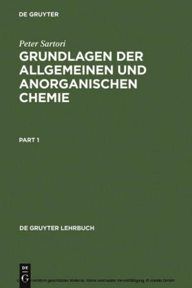 Grundlagen der Allgemeinen und Anorganischen Chemie