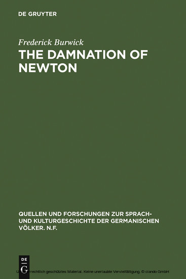 The Damnation of Newton main product photo