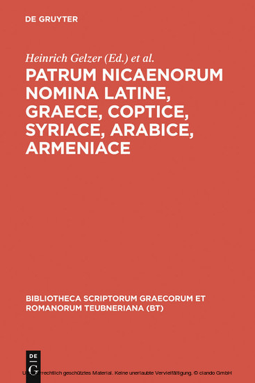 Patrum Nicaenorum nomina Latine, Graece, Coptice, Syriace, Arabice, Armeniace main product photo