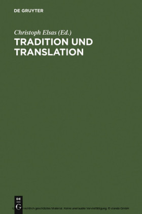 Tradition und Translation