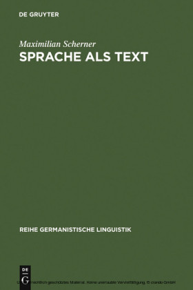Sprache als Text