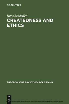 Createdness and Ethics