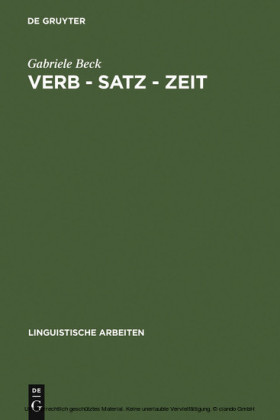 Verb - Satz - Zeit