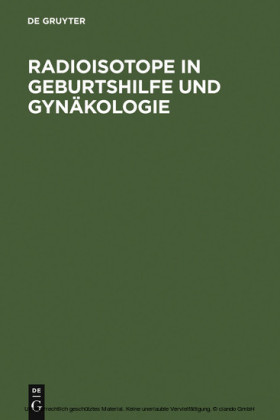 Radioisotope in Geburtshilfe und Gynäkologie