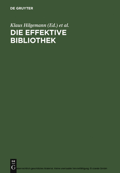 Die effektive Bibliothek main product photo