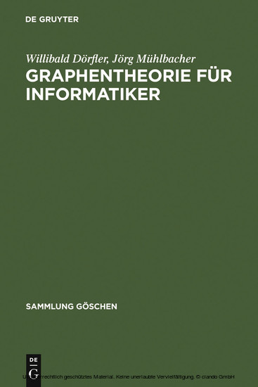 Graphentheorie für Informatiker main product photo