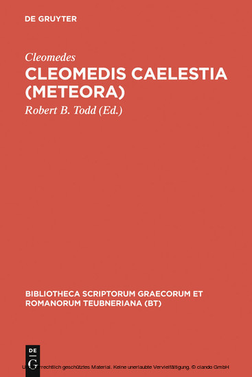 Cleomedis Caelestia (Meteora) main product photo