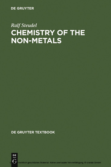 Chemistry of the Non-Metals main product photo