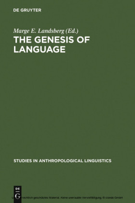 The Genesis of Language