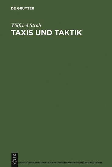 Taxis und Taktik main product photo