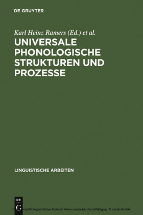 Universale phonologische Strukturen und Prozesse