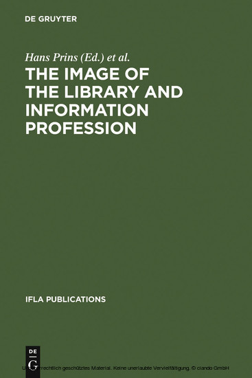 The Image of the Library and Information Profession main product photo