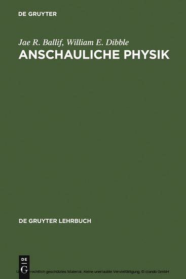 Anschauliche Physik main product photo
