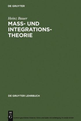 Maß- und Integrationstheorie