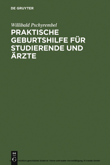 Praktische Geburtshilfe für Studierende und Ärzte main product photo