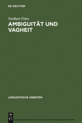 Ambiguität und Vagheit