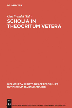 Scholia in Theocritum vetera