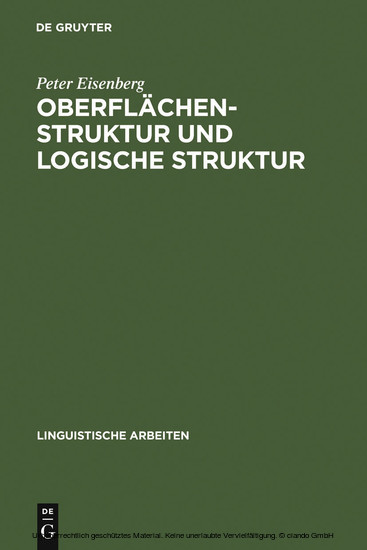Oberflächenstruktur und logische Struktur main product photo
