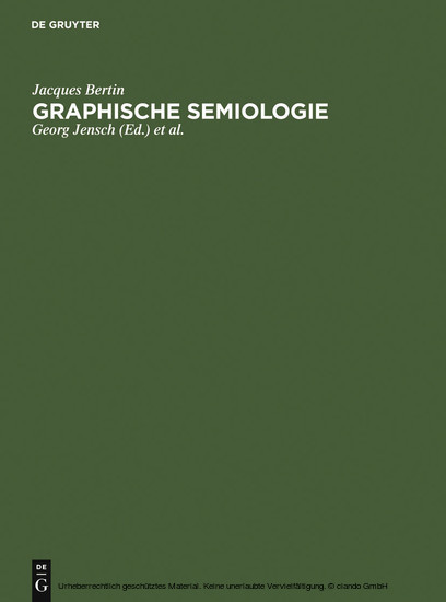 Graphische Semiologie main product photo