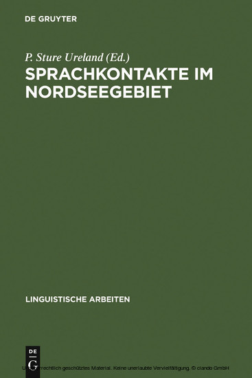 Sprachkontakte im Nordseegebiet main product photo
