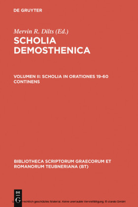 Scholia in orationes 19-60 continens