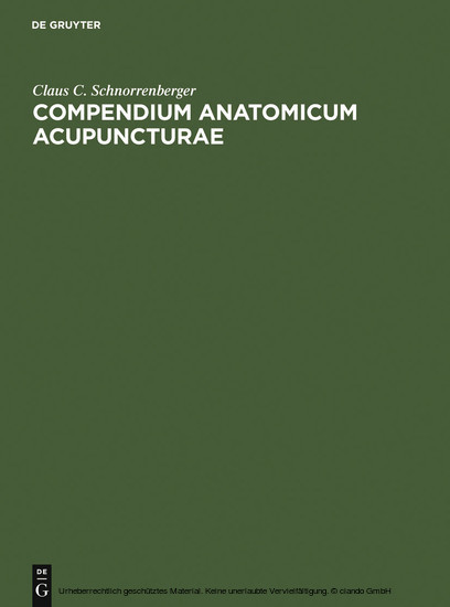 Compendium Anatomicum Acupuncturae main product photo