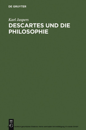 Descartes und die Philosophie