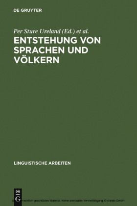 Entstehung von Sprachen und Völkern