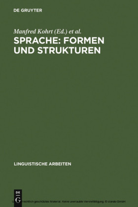 Sprache: Formen und Strukturen