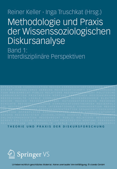 Methodologie und Praxis der Wissenssoziologischen Diskursanalyse main product photo